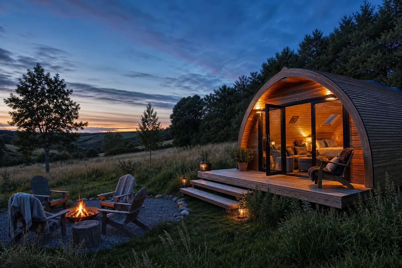 Glamping pod example property